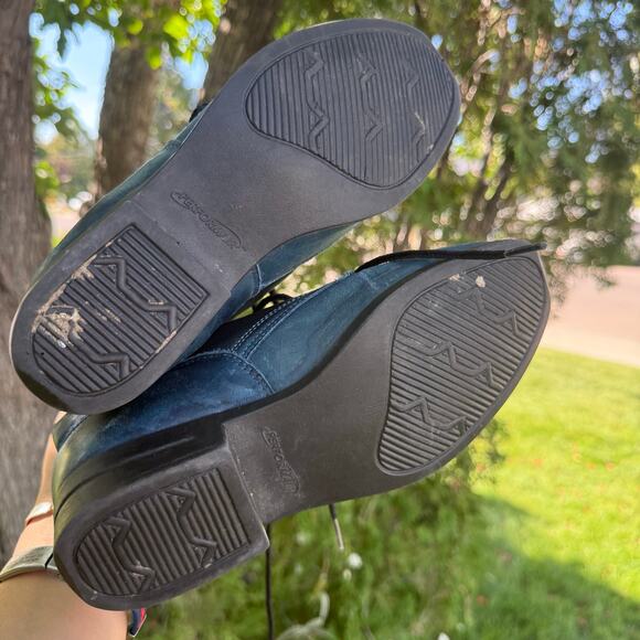 Vintage 80s 90s Laredo Performair Lace Up Roper Kilte Fringe Booties 6 1/2 B - Picture 5 of 7